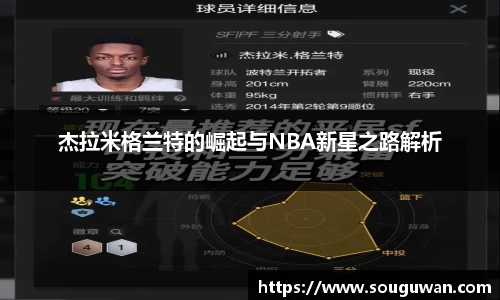 杰拉米格兰特的崛起与NBA新星之路解析