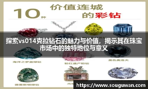 探索vs014克拉钻石的魅力与价值，揭示其在珠宝市场中的独特地位与意义